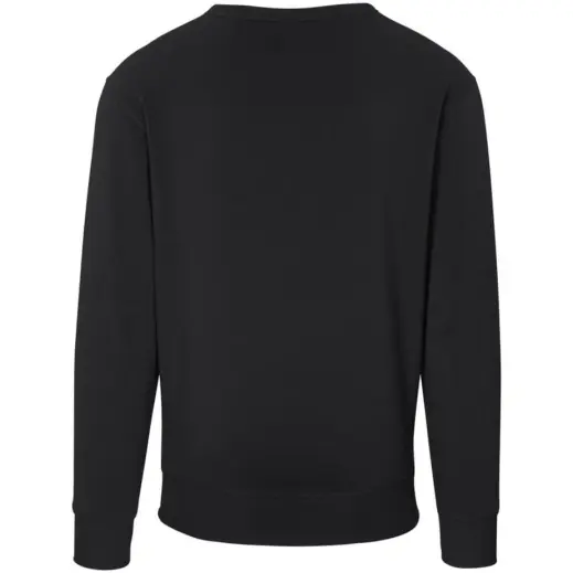Mens Quinn Crew Neck Sweater Black Back